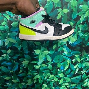 Colorful Kids' High-Top Sneakers